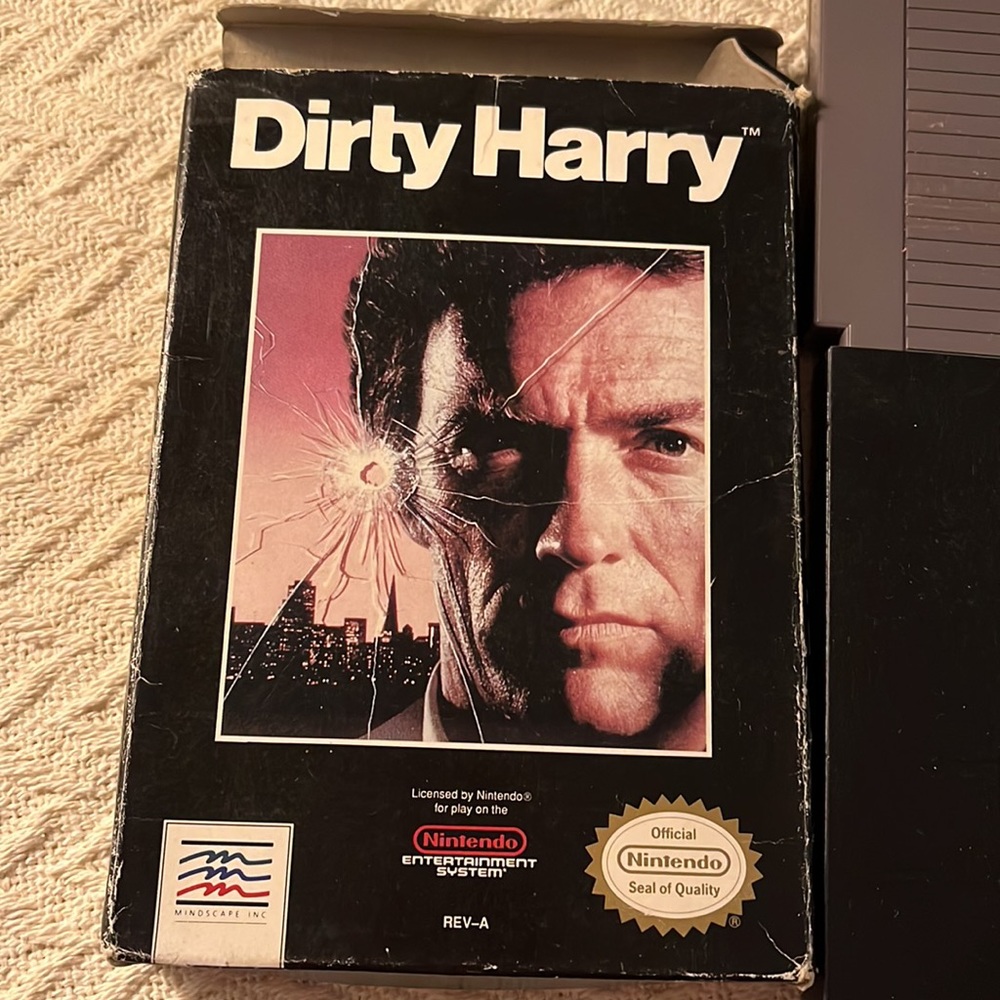 Nintendo NES Dirty Harry Video Game Cartridge Only Vintage Mindscape 1990 - Picture 2 of 7